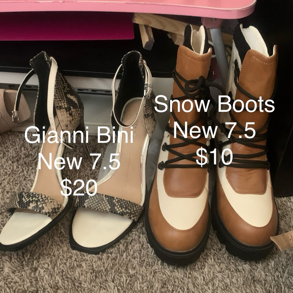 Selling clothing, shoes, children’s shoes and clothing.